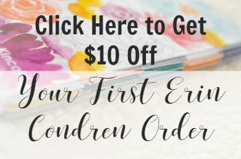 erin condren $10 off coupon