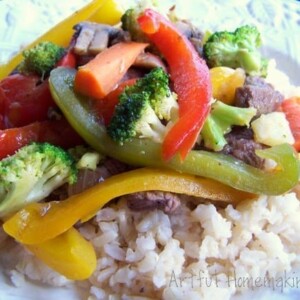 vegetable beef stir fry recipe