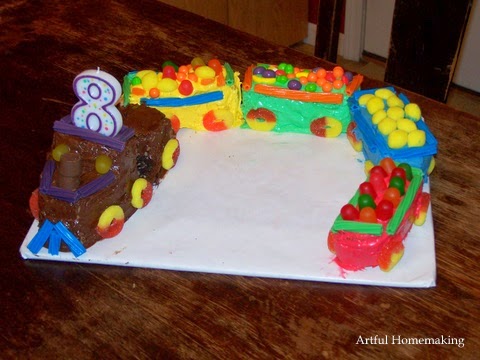 birthday cake for 8 year old boy