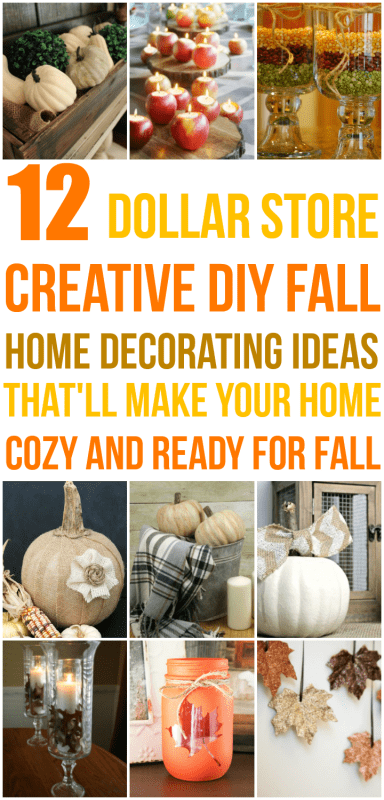 Dollar Store Fall Decor Ideas