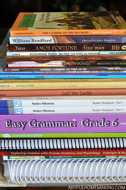 6th grade homeschool curriculum