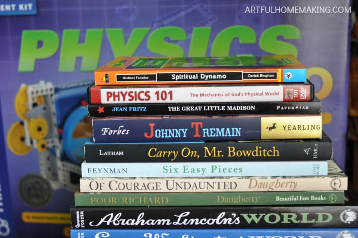 living books science homeschool