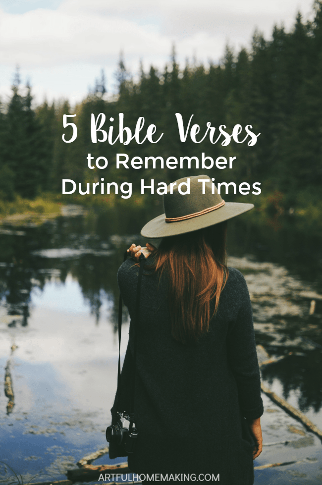 5 encouraging Bible verses to remember during hard times!