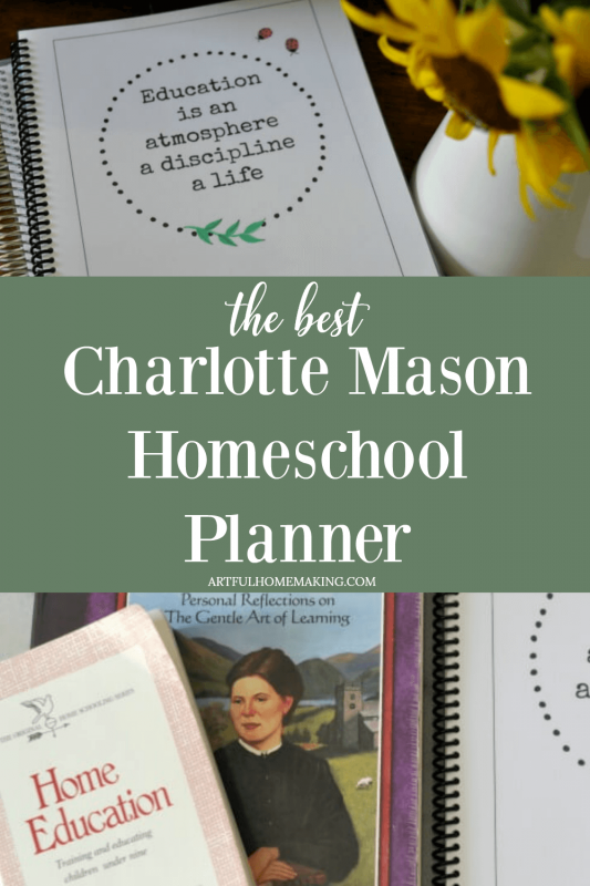 Charlotte Mason Homeschool Planner