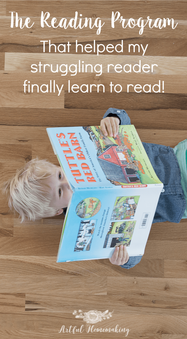 This reading program is what finally made reading "click" for my struggling reader!