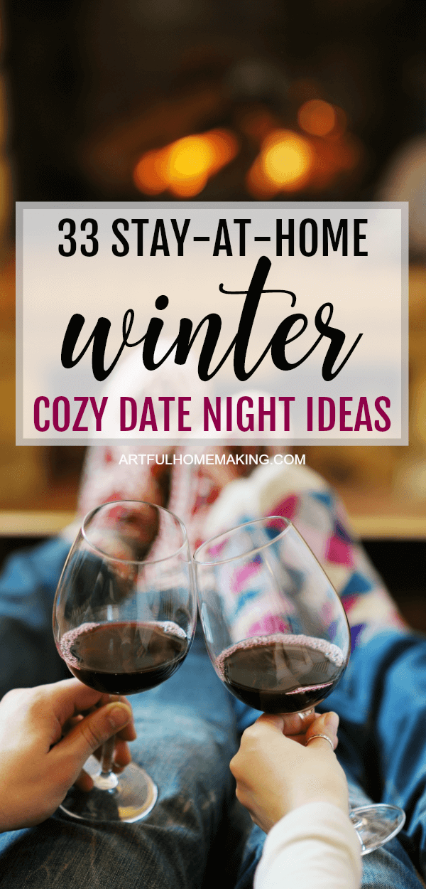 At Home Winter Date Night Ideas