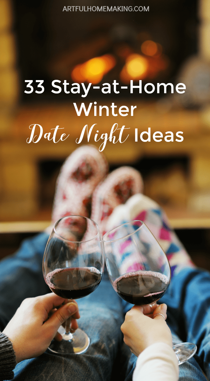 Romantic stay home date night ideas