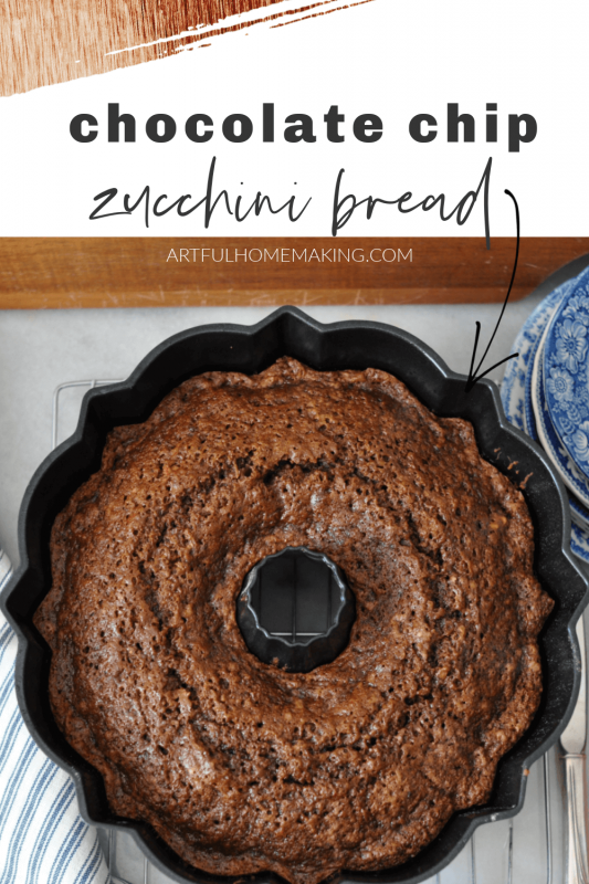 Chocolate Chip Zucchini Bread