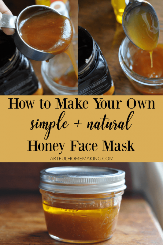 DIY Honey Face Mask Tutorial