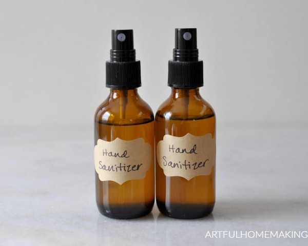 DIY hand sanitizer