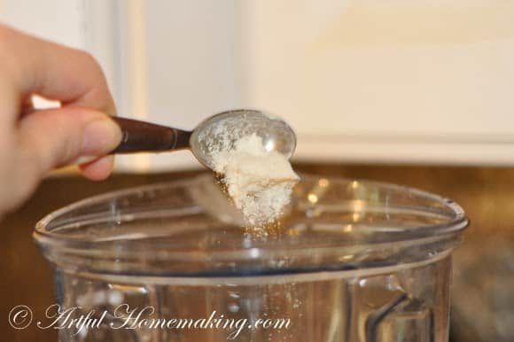 homemade tooth soap