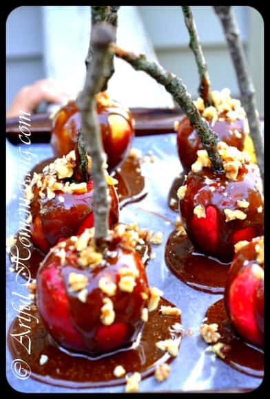 Healthier Caramel Apples