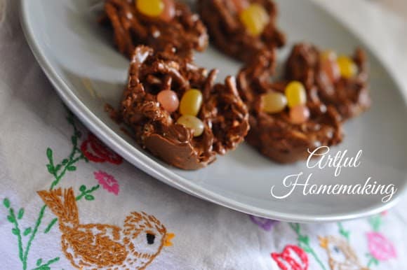 birds nest treats
