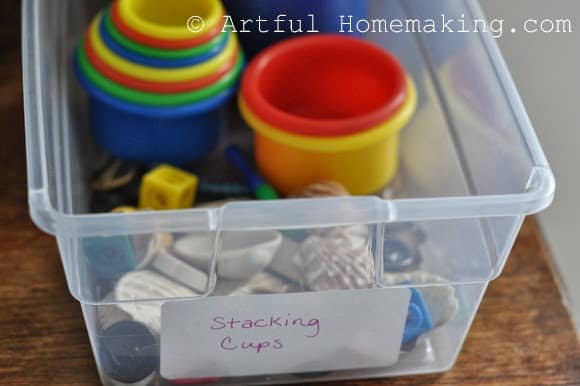 preschool stacking cups