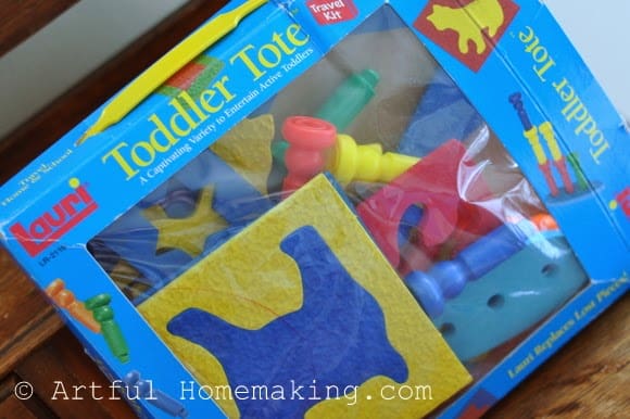 toddler puzzle tote