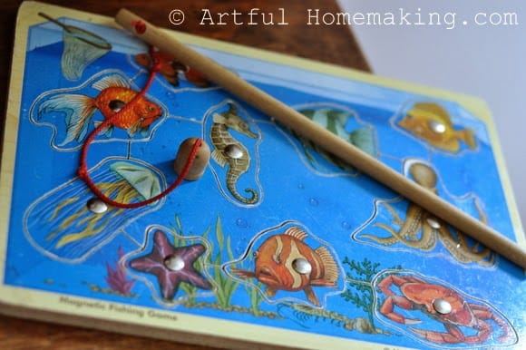 magnetic fishing game for kids