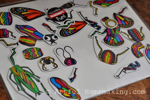 magnetic bug play set