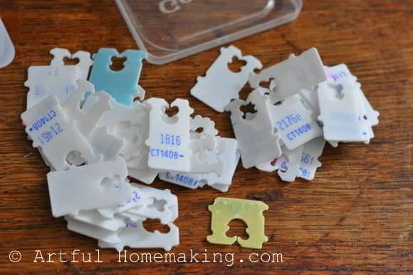 bread tags kids activity