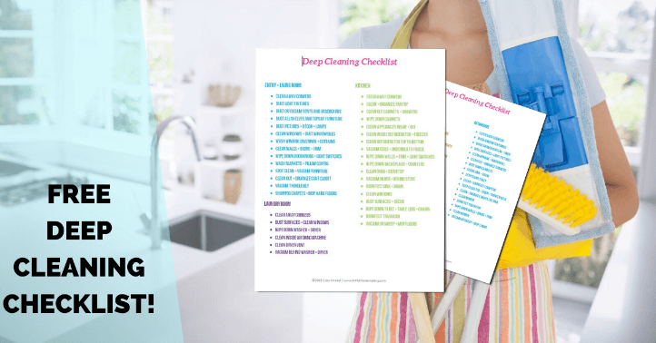 Deep Clean Your House Checklist