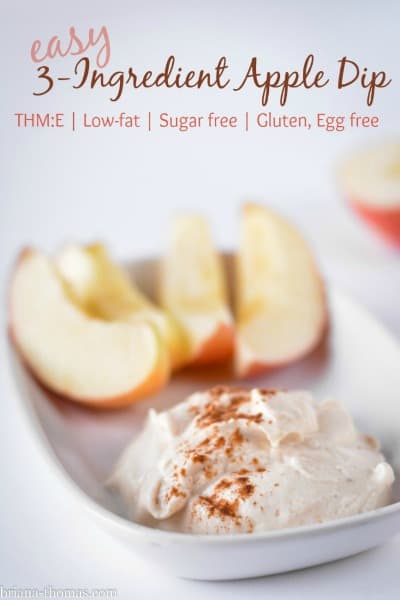 healthy apple dip