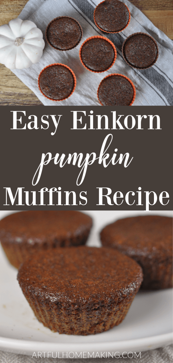 Einkorn Pumpkin Muffins