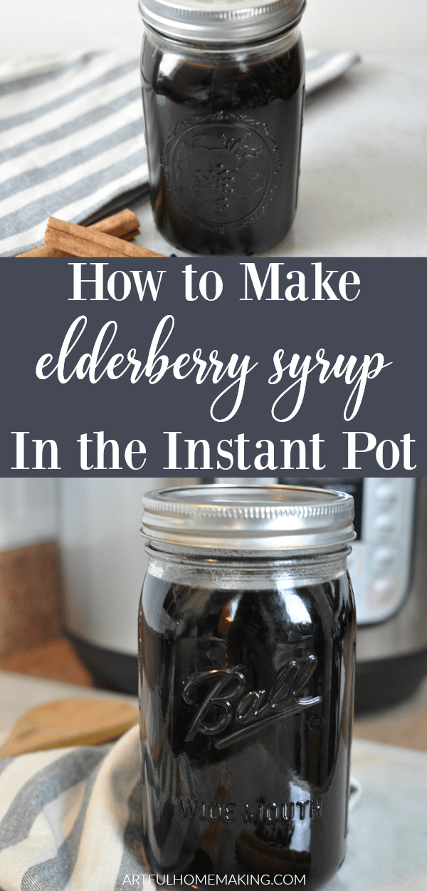 Instant Pot Elderberry Syrup