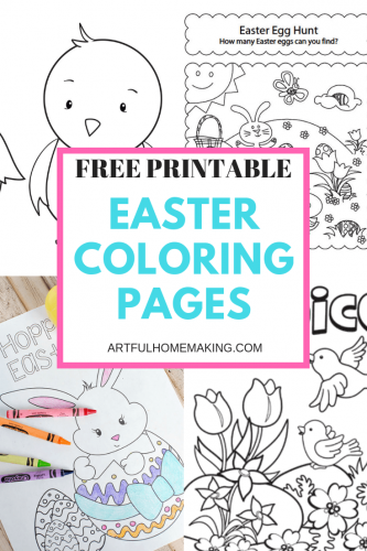 Free Easter Coloring Pages