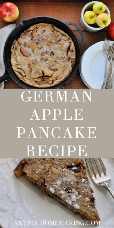 German Apple Pancake Recipe