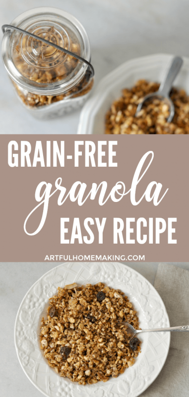 Grain Free Granola Recipe