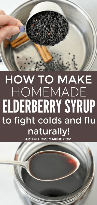 How to Make Elderberry Syrup