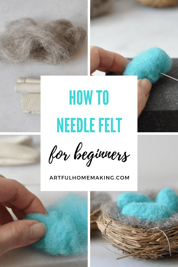 how do you do needle felting