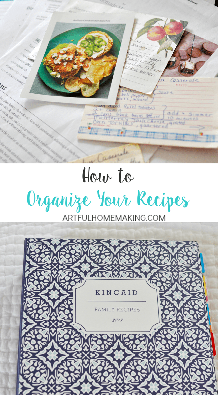 Get your recipes organized with these 3 simple steps!