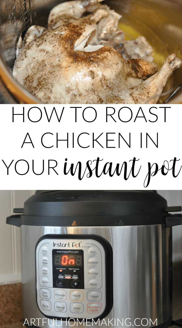 How to Make Instant Pot Whole Chicken! Roast Chicken in the Pressure Cooker.