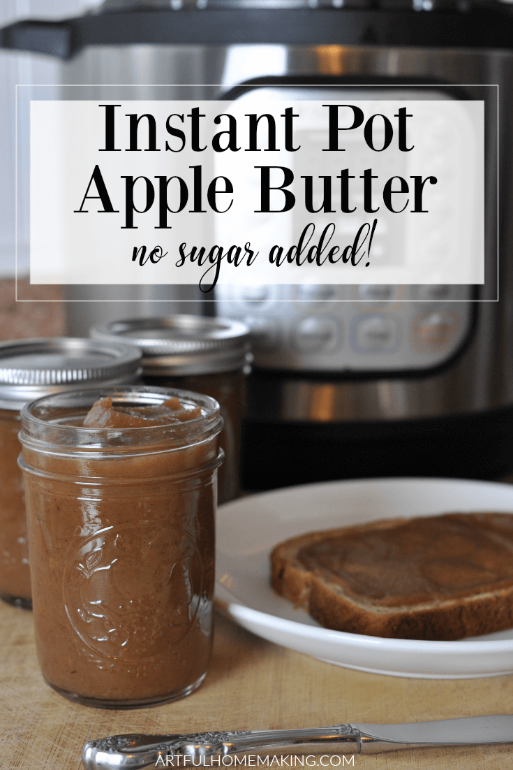Instant pot apple butter no sugar online