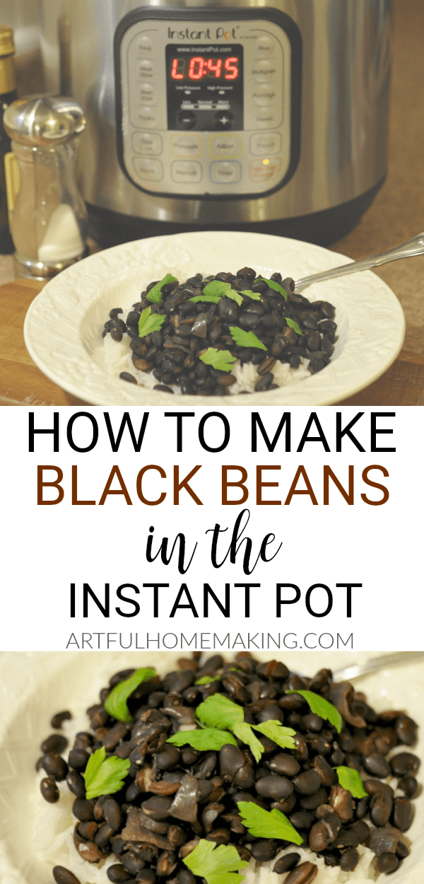 Instant Pot Black Beans 