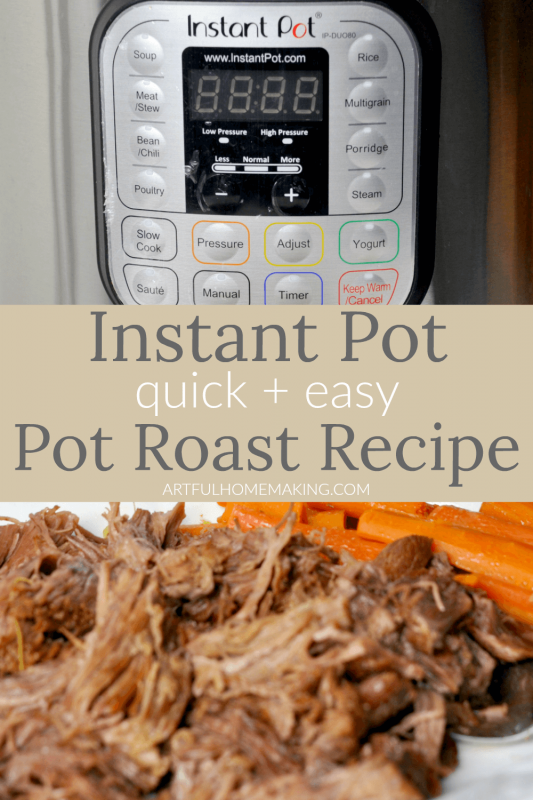 Instant Pot Pot Roast