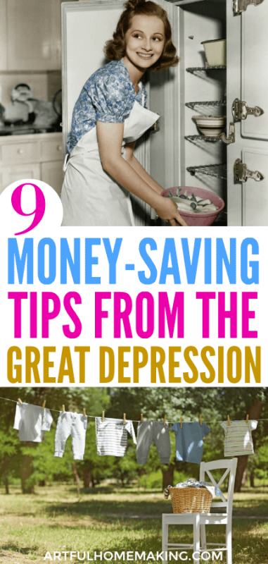 Money-Saving Tips from the Great Depression