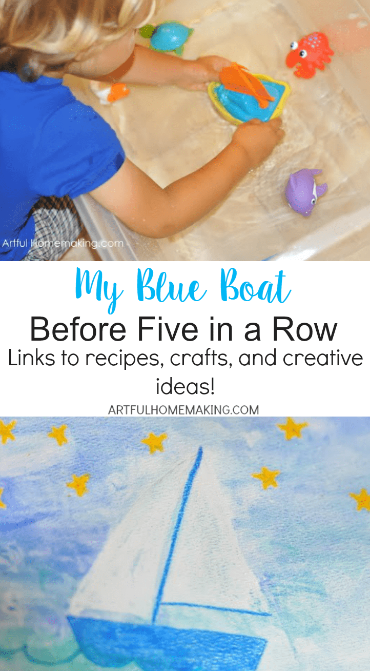 Creative BFIAR ideas for My Blue Boat!