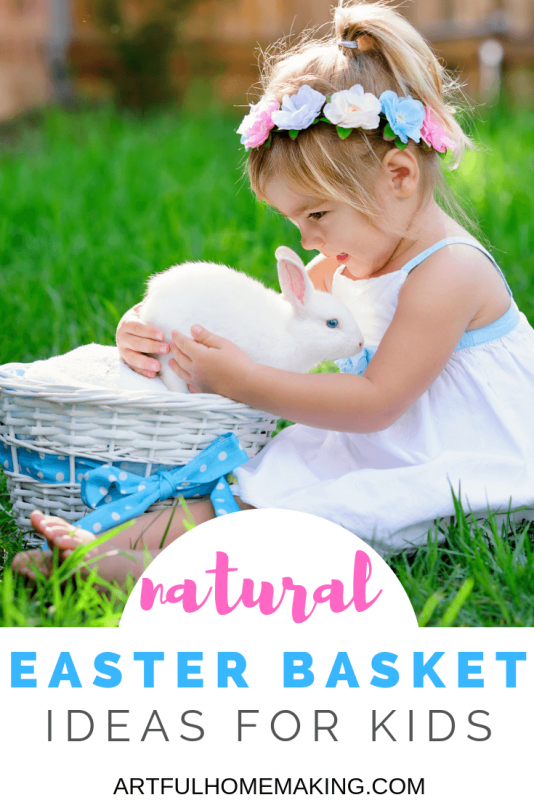 natural Easter basket ideas for kids