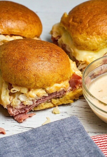 reuben sliders recipe