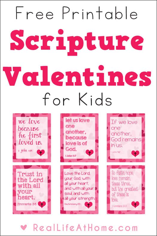 Valentine's Day Bible Verse Printable