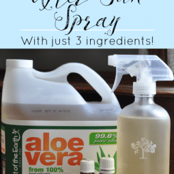 After-Sun Spray DIY with Just 3 Ingredients