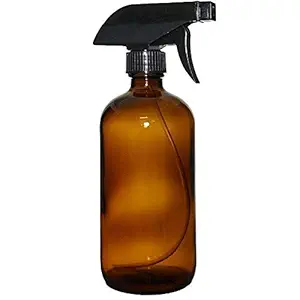 amber glass spray bottle