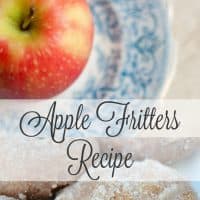 apple fritters recipe