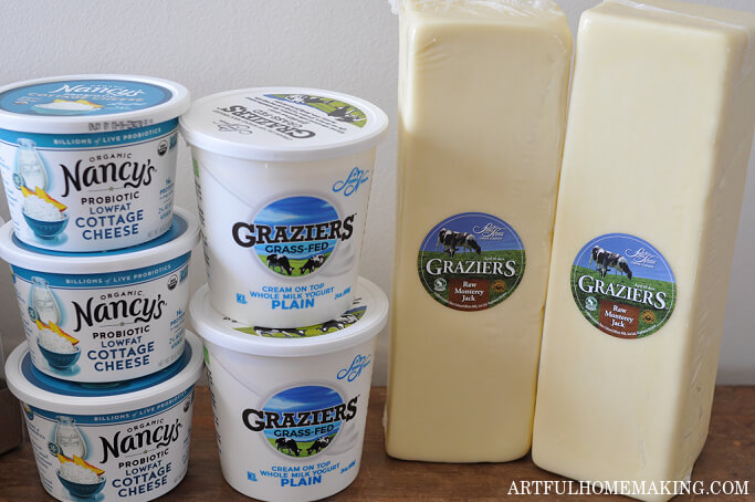 organic dairy products