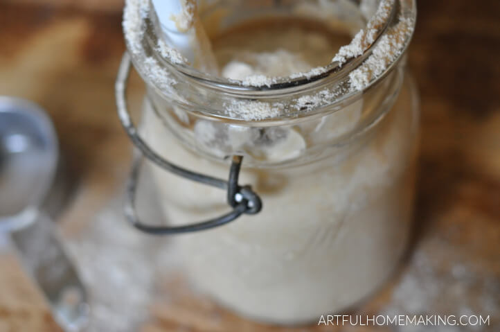 how to make sourdough starter