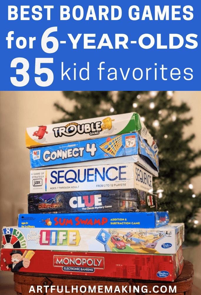 board games for 6 year old