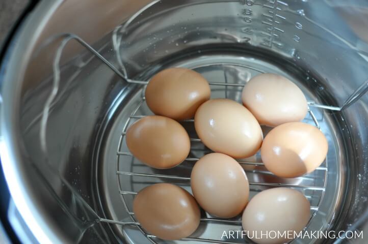 instant pot hard boiled eggs