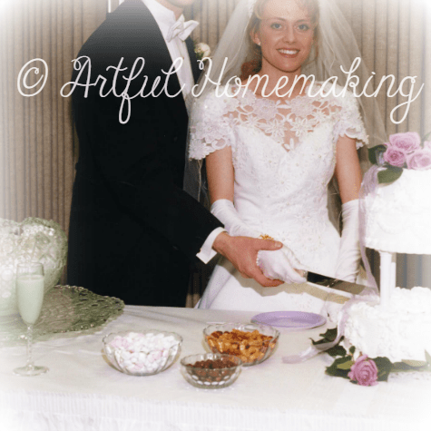 Our Frugal Wedding - Artful Homemaking