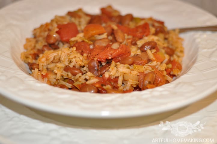 carribean beans and rice